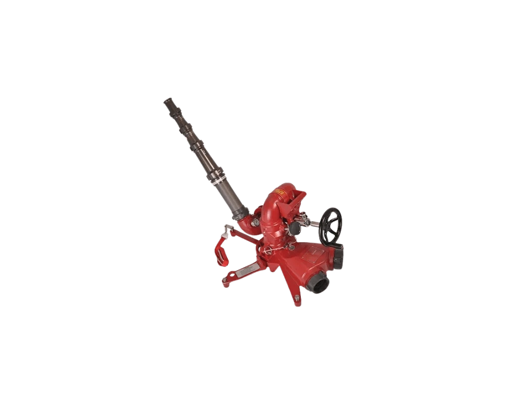 Apollo Dual-Inlet Portable and Deck Monitor and 2.5" NH dual inlet ground base with truck mounting flange