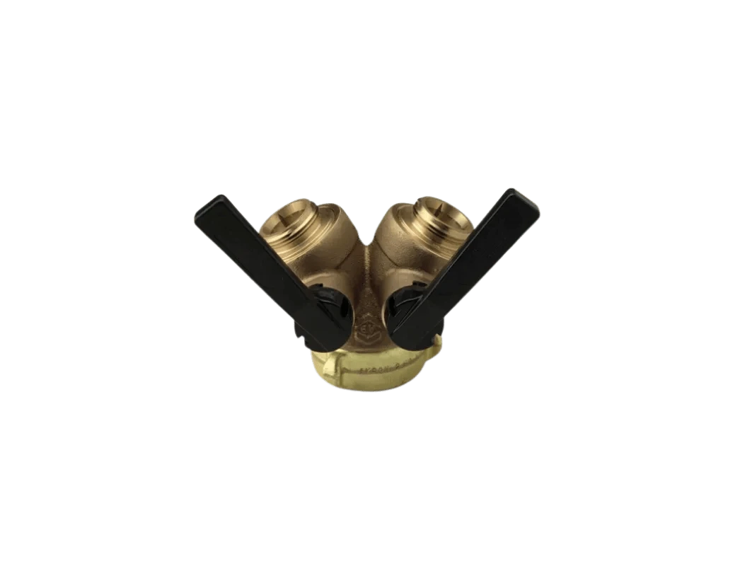 Brass Leader Line Wye