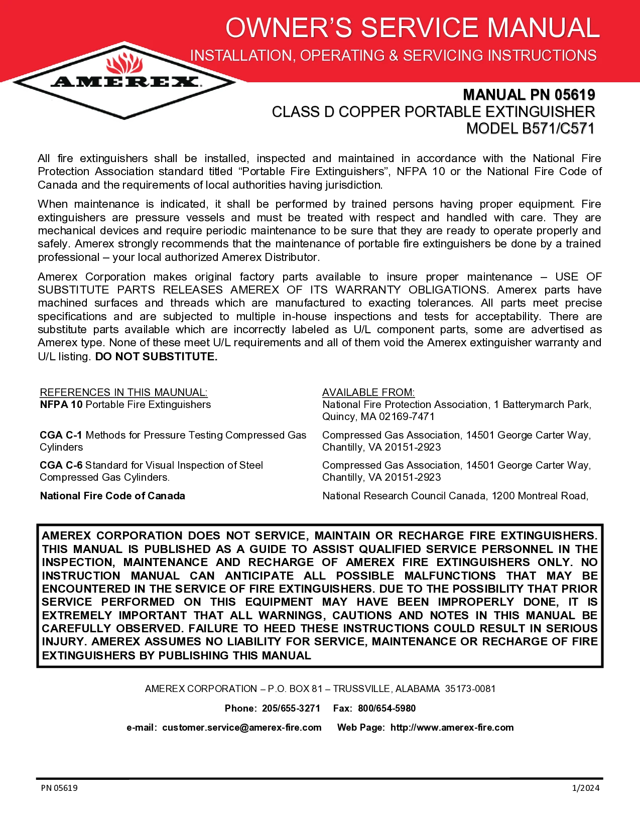 05619 hand portable class d copper extinguishe pdf cover