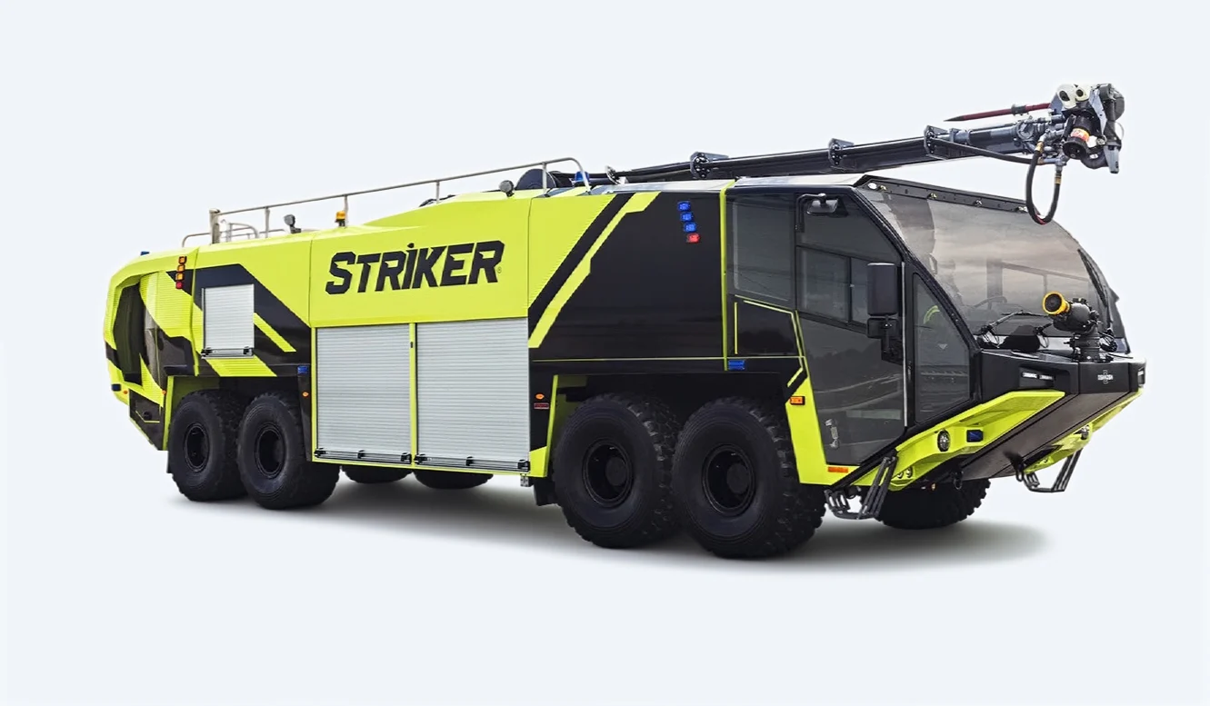 Oshkosh Striker 8x8 ARFF vehicle