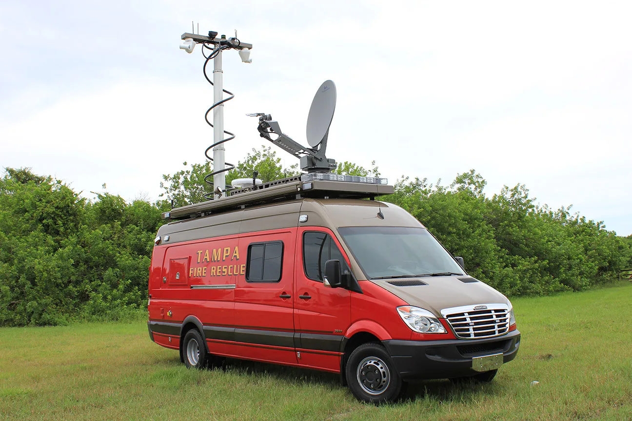 Frontline Communications C-23 Small Mobile Command vehicle.