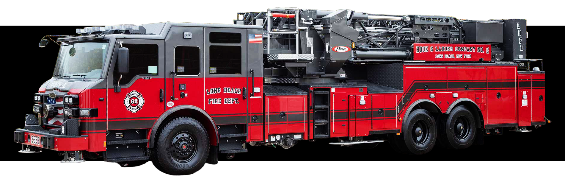 Pierce aerial apparatus