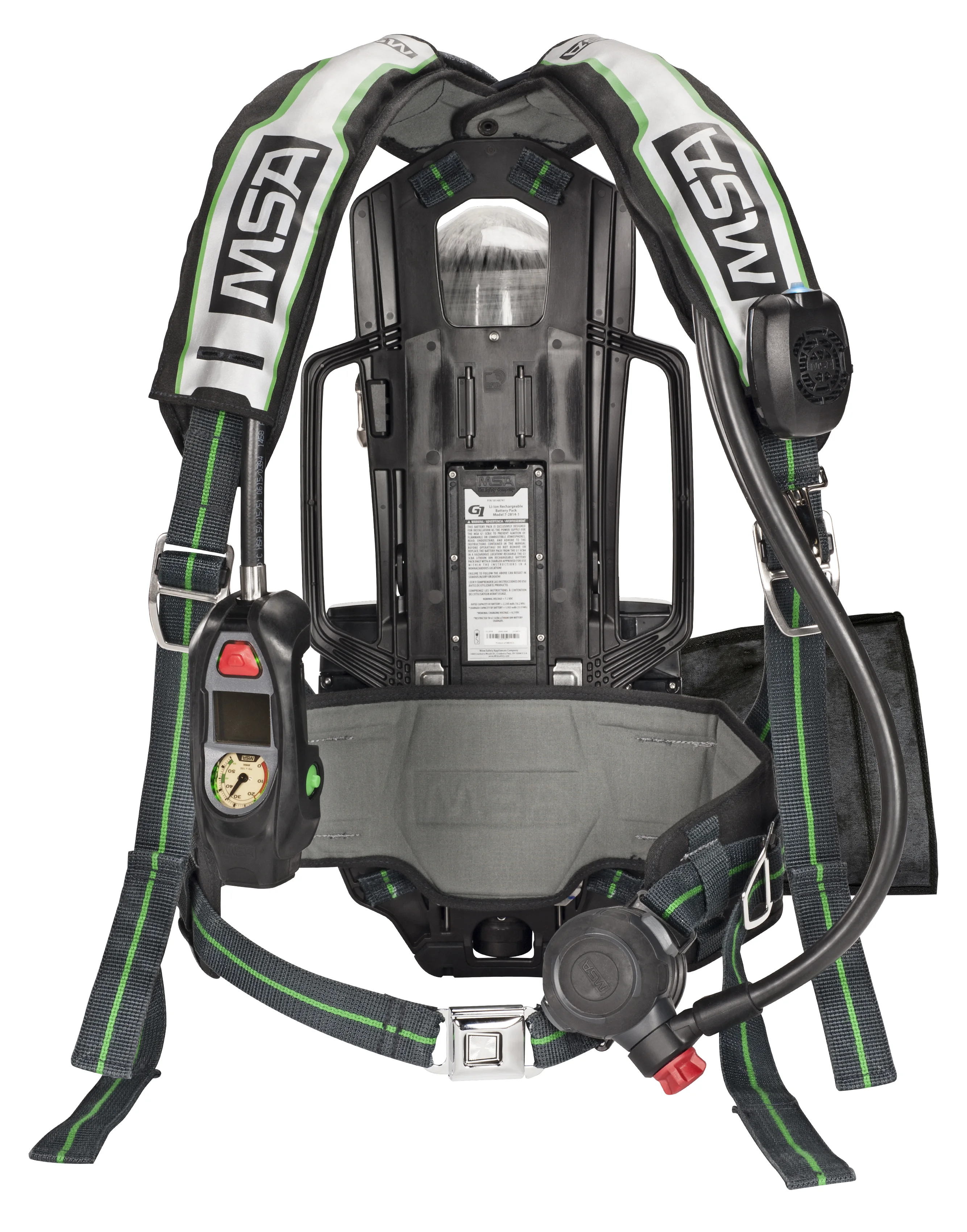 MSA G1 XR SCBA full assembly front view