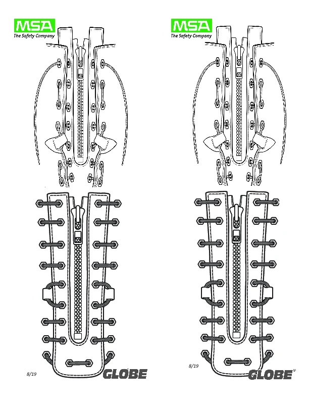 Boot Lacing Instructions - all 10 and 12 inch 8.19 cover