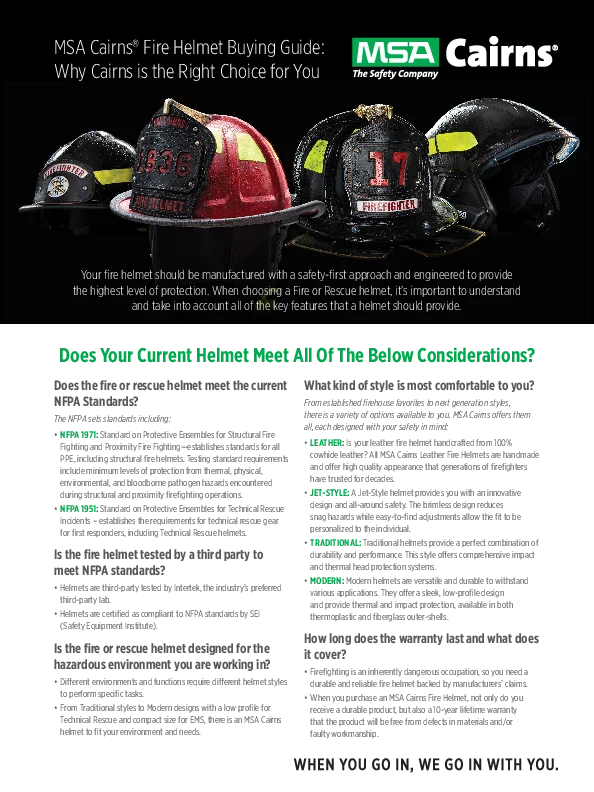 Cairns helmet buying guide cover