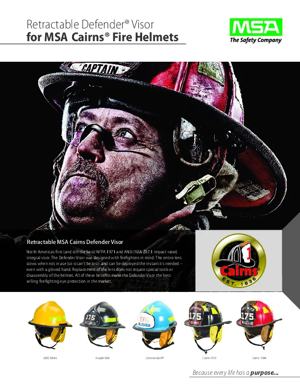 Defender visor bulletin cover