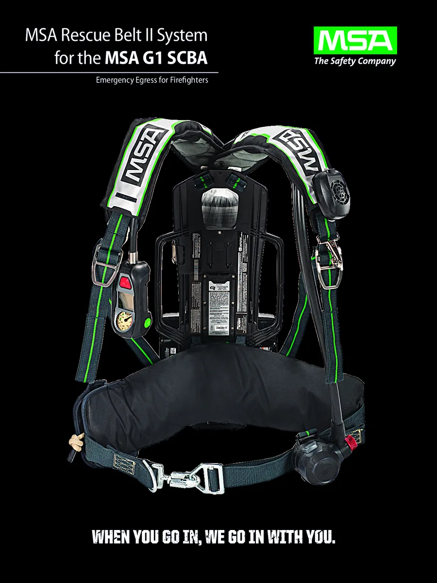 MSA Rescue Belt II brochure cover