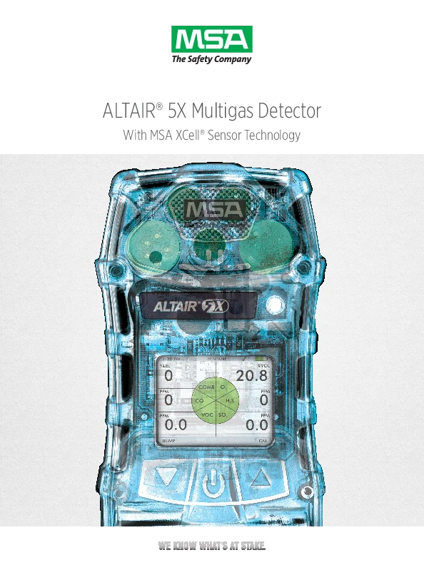 ALTAIR 5X PID bulletin cover