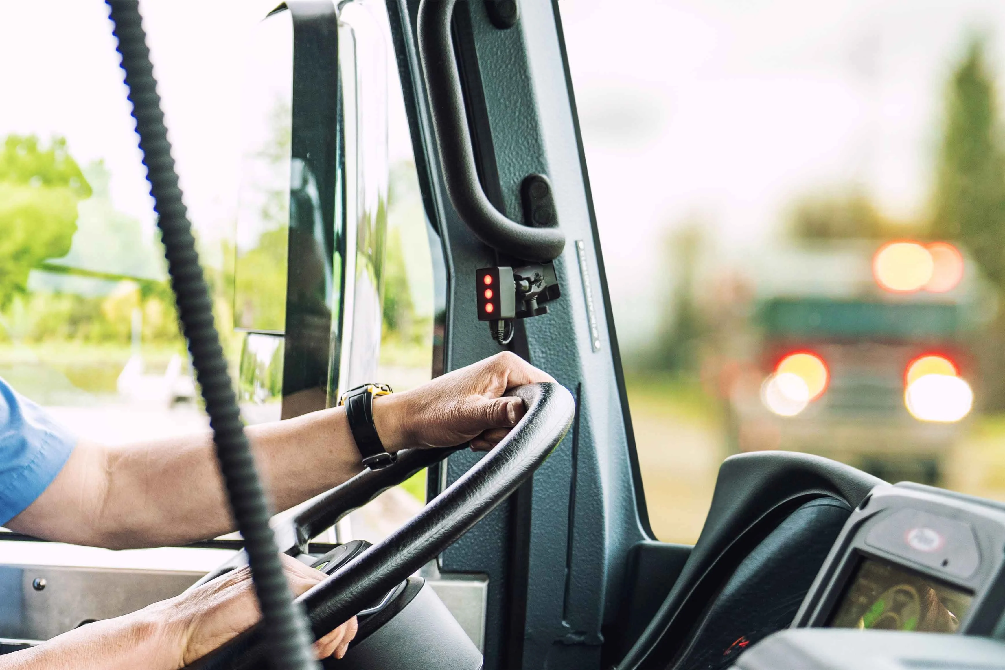 Pierce HAAS Alert collision mitigation display