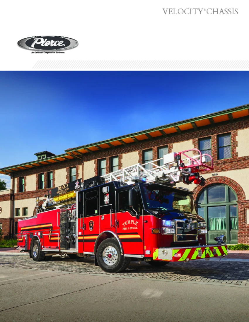 Velocity Chassis Sell Sheet