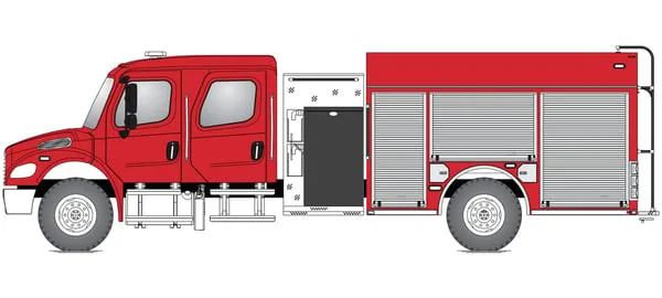 Freightliner BX Pumper - 43086