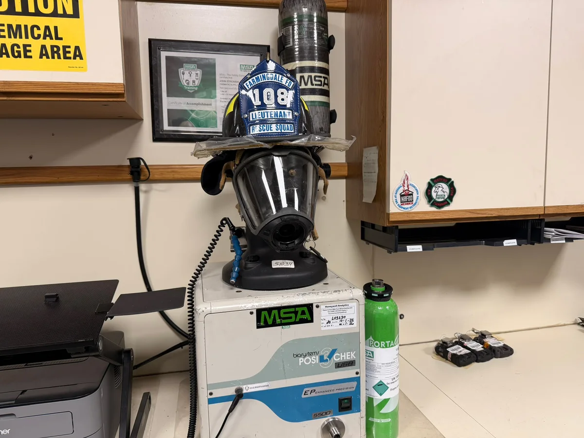 Breathing apparatus lab