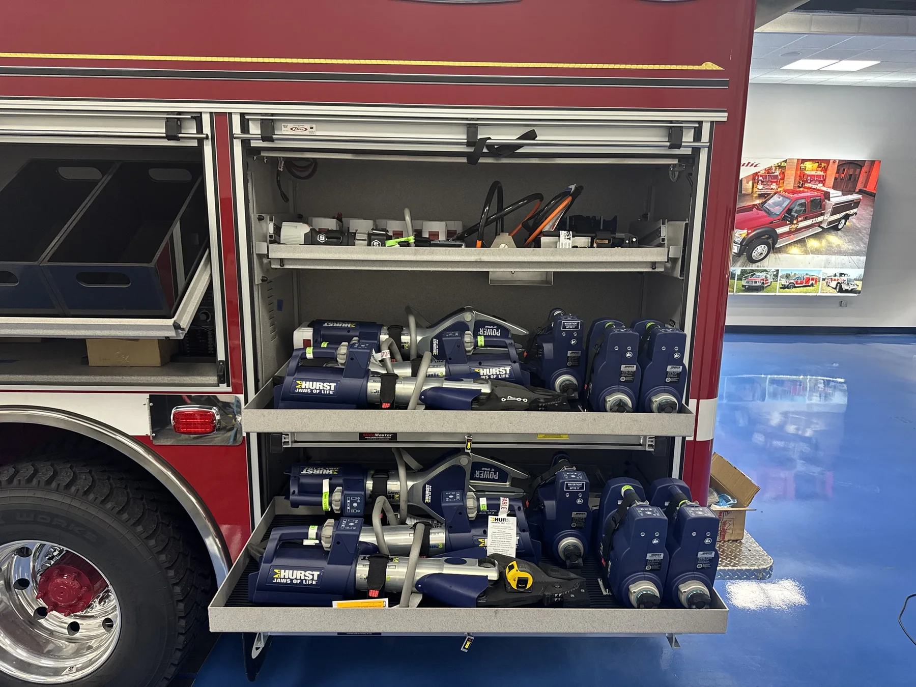 Truck upfitting detail view 8