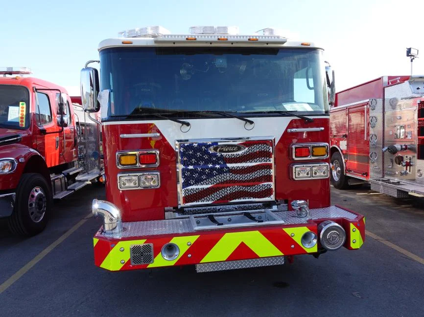 Brighton Fire District, NY truck in production
