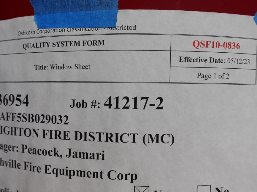 Brighton Fire District, NY production progress photo from January 10, 2026 (img-006)