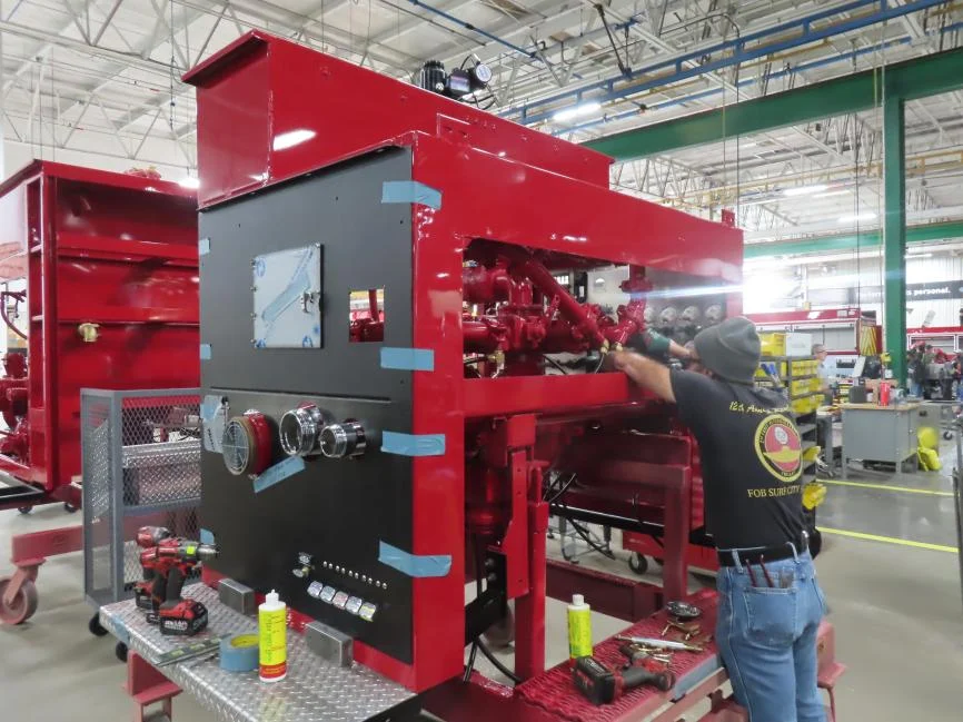 Village of Painted Post Fire Department, NY production progress photo from January 10, 2026 (img-021)