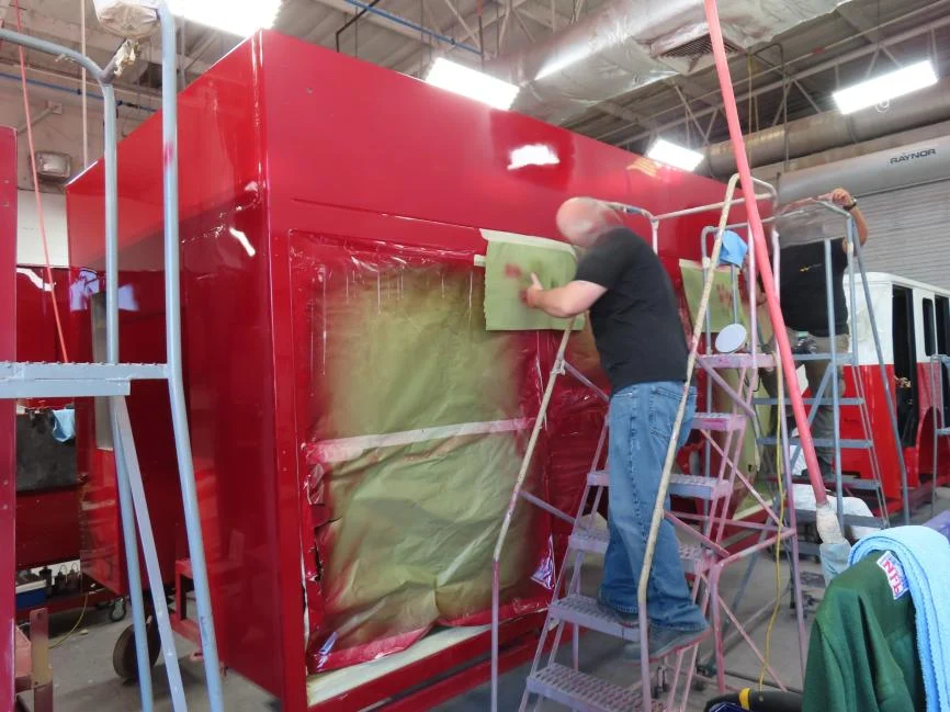 Village of Painted Post Fire Department, NY production progress photo from January 10, 2026 (img-023)