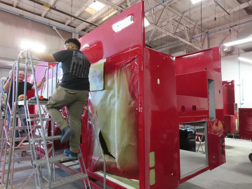 Village of Painted Post Fire Department, NY production progress photo from January 10, 2026 (img-024)