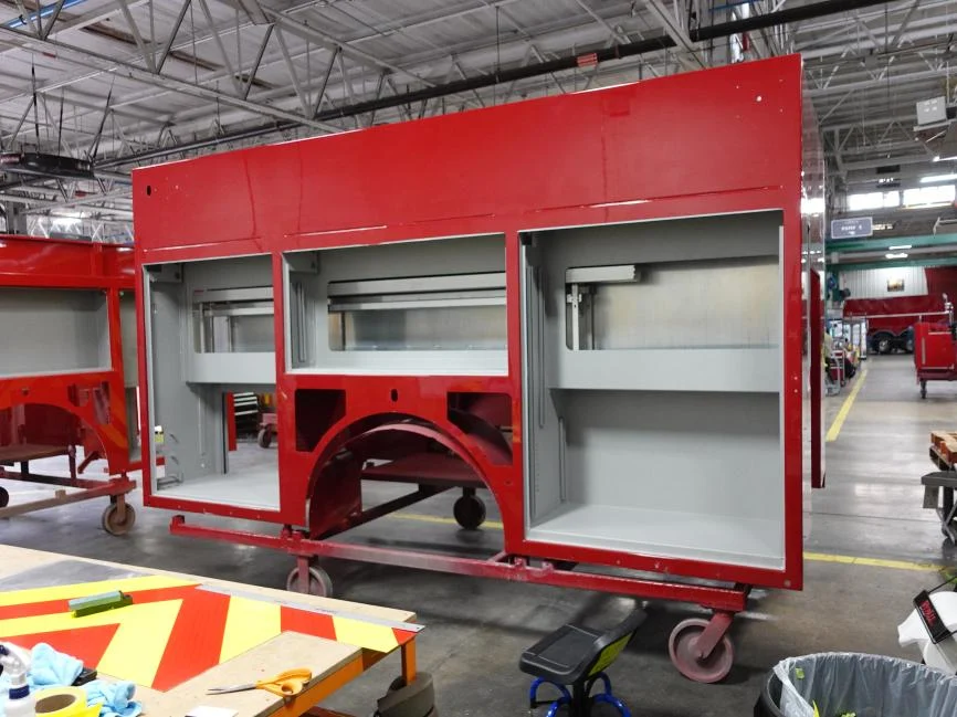 Village of Painted Post Fire Department, NY production progress photo from January 31, 2026 (img-020)