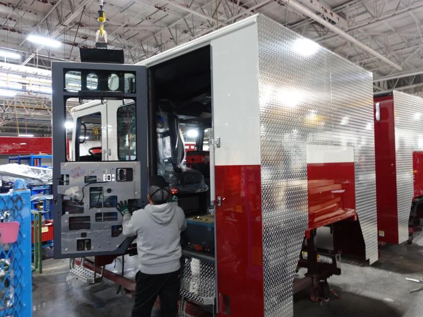 Village of Painted Post Fire Department, NY production progress photo from February 7, 2026 (img-008)