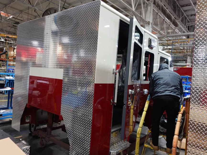 Village of Painted Post Fire Department, NY production progress photo from February 7, 2026 (img-009)