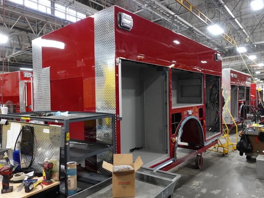 Village of Painted Post Fire Department, NY production progress photo from February 7, 2026 (img-022)