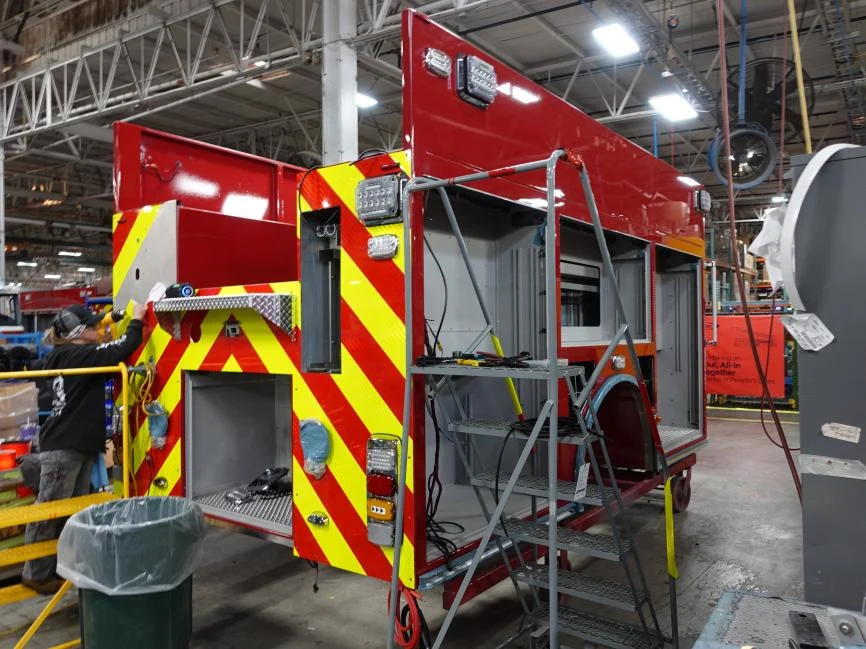 Village of Painted Post Fire Department, NY production progress photo from February 7, 2026 (img-025)