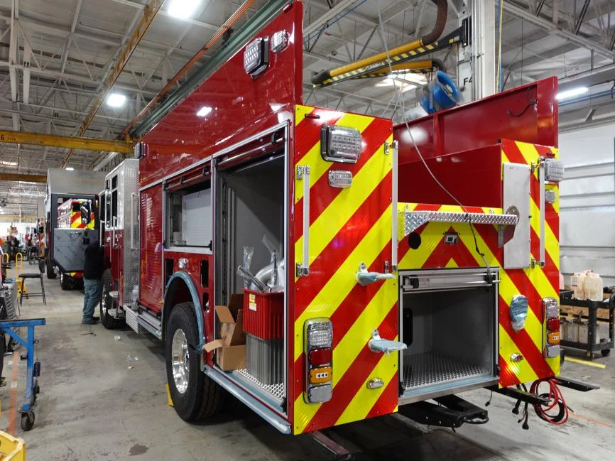 Village of Painted Post Fire Department, NY production progress photo from February 14, 2026 (img-011)