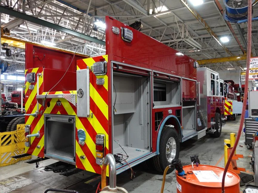 Village of Painted Post Fire Department, NY production progress photo from February 14, 2026 (img-013)