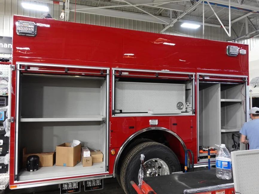 Village of Painted Post Fire Department, NY production progress photo from February 21, 2026 (img-011)