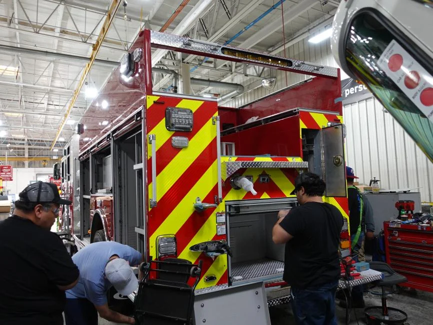 Village of Painted Post Fire Department, NY production progress photo from February 21, 2026 (img-013)