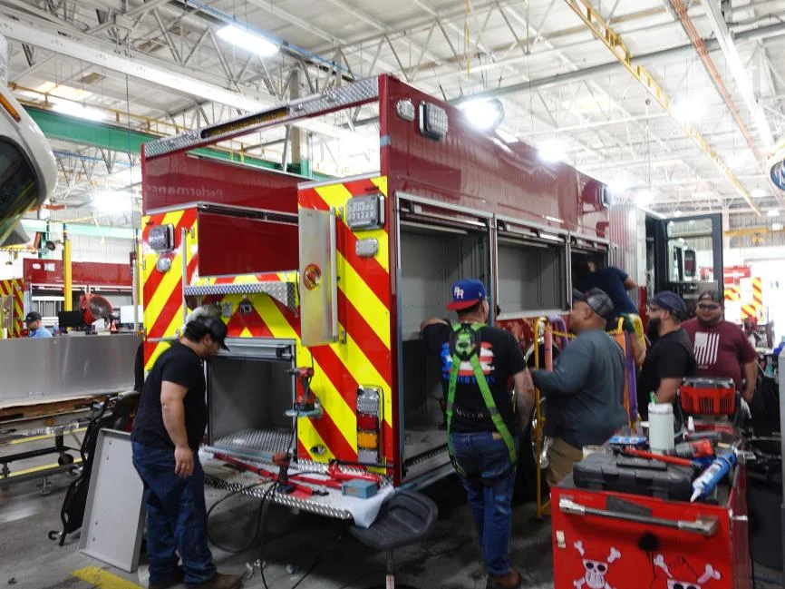 Village of Painted Post Fire Department, NY production progress photo from February 21, 2026 (img-014)