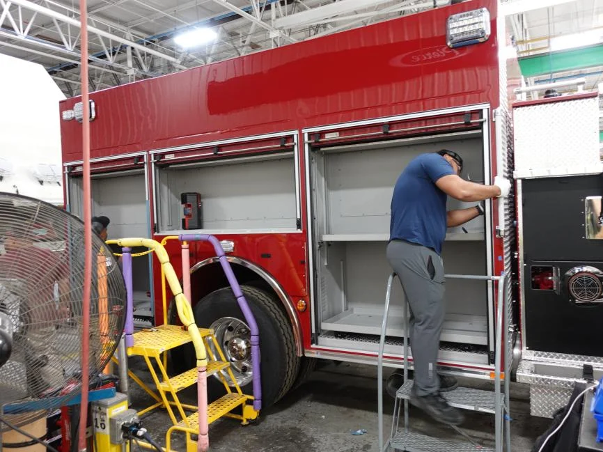 Village of Painted Post Fire Department, NY production progress photo from February 21, 2026 (img-015)