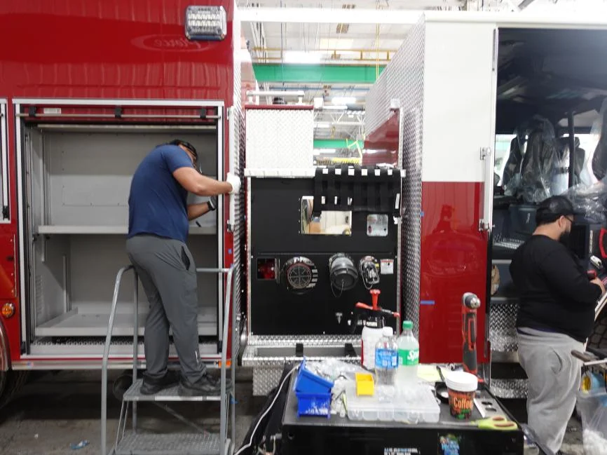 Village of Painted Post Fire Department, NY production progress photo from February 21, 2026 (img-016)