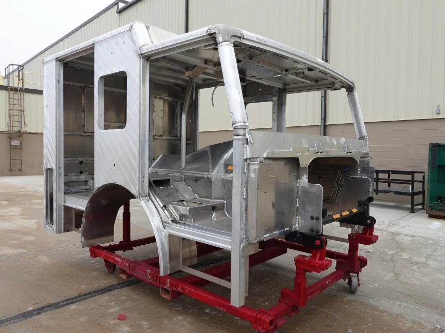 Twin District Volunteer Fire Company, NY truck in production