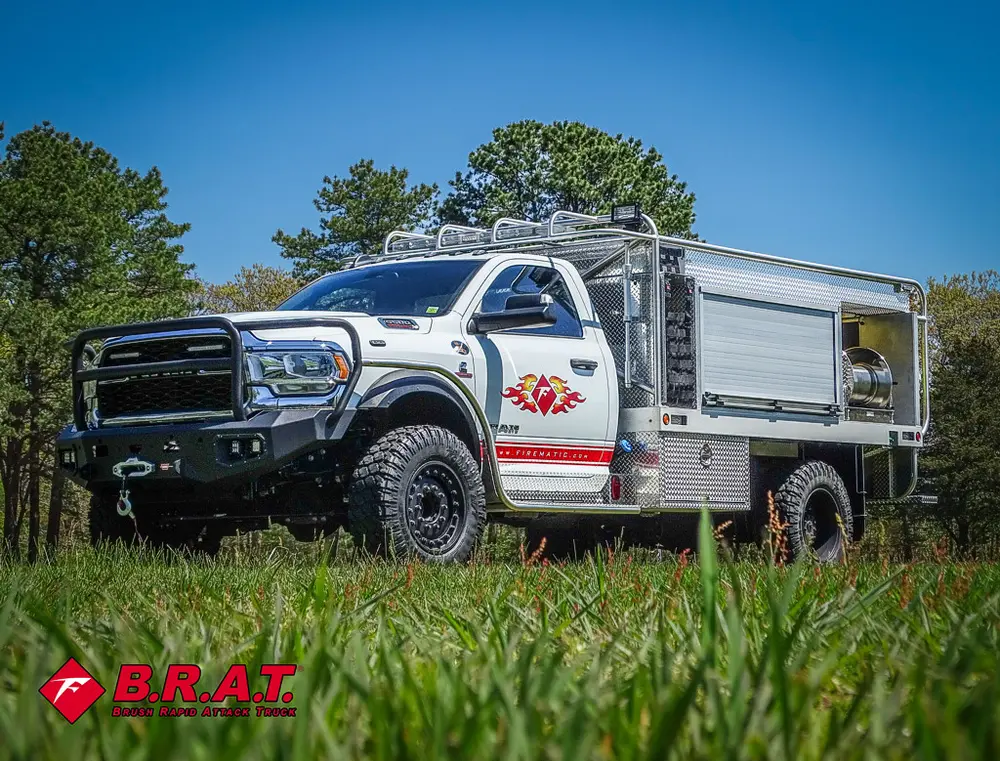 Low front driver-side angle showing grille and suspension.