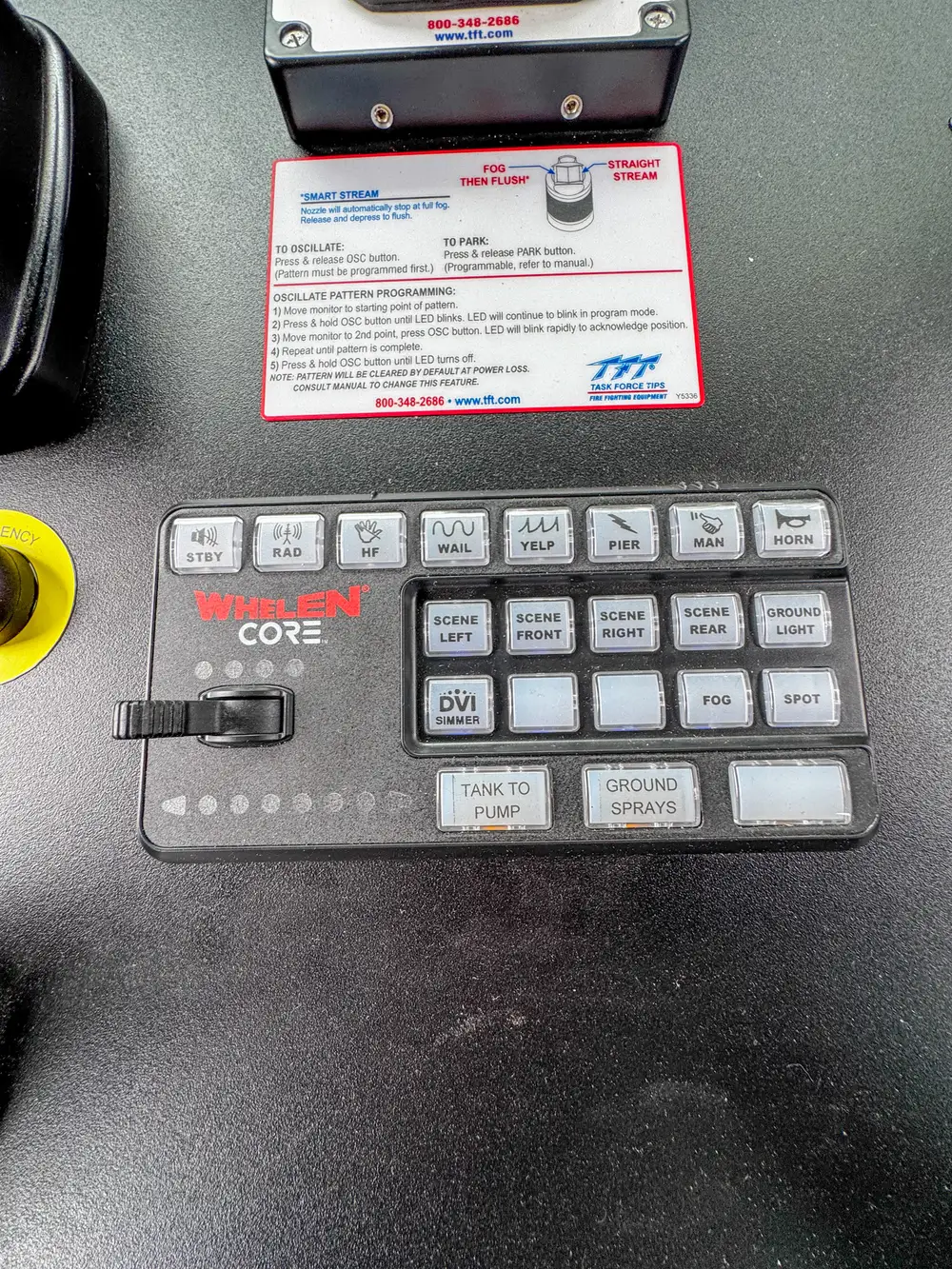 Diamond-plate body trim and step detail outdoors, photo 289 of 303.