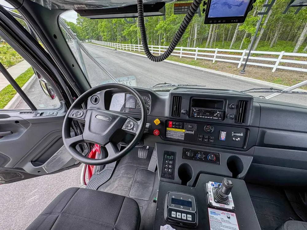 Pump panel and control layout detail outdoors, photo 295 of 303.