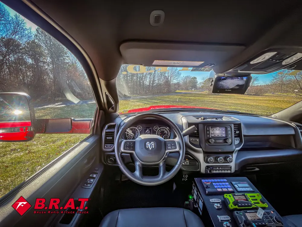 Front interior view from passenger side showing console and dashboard.