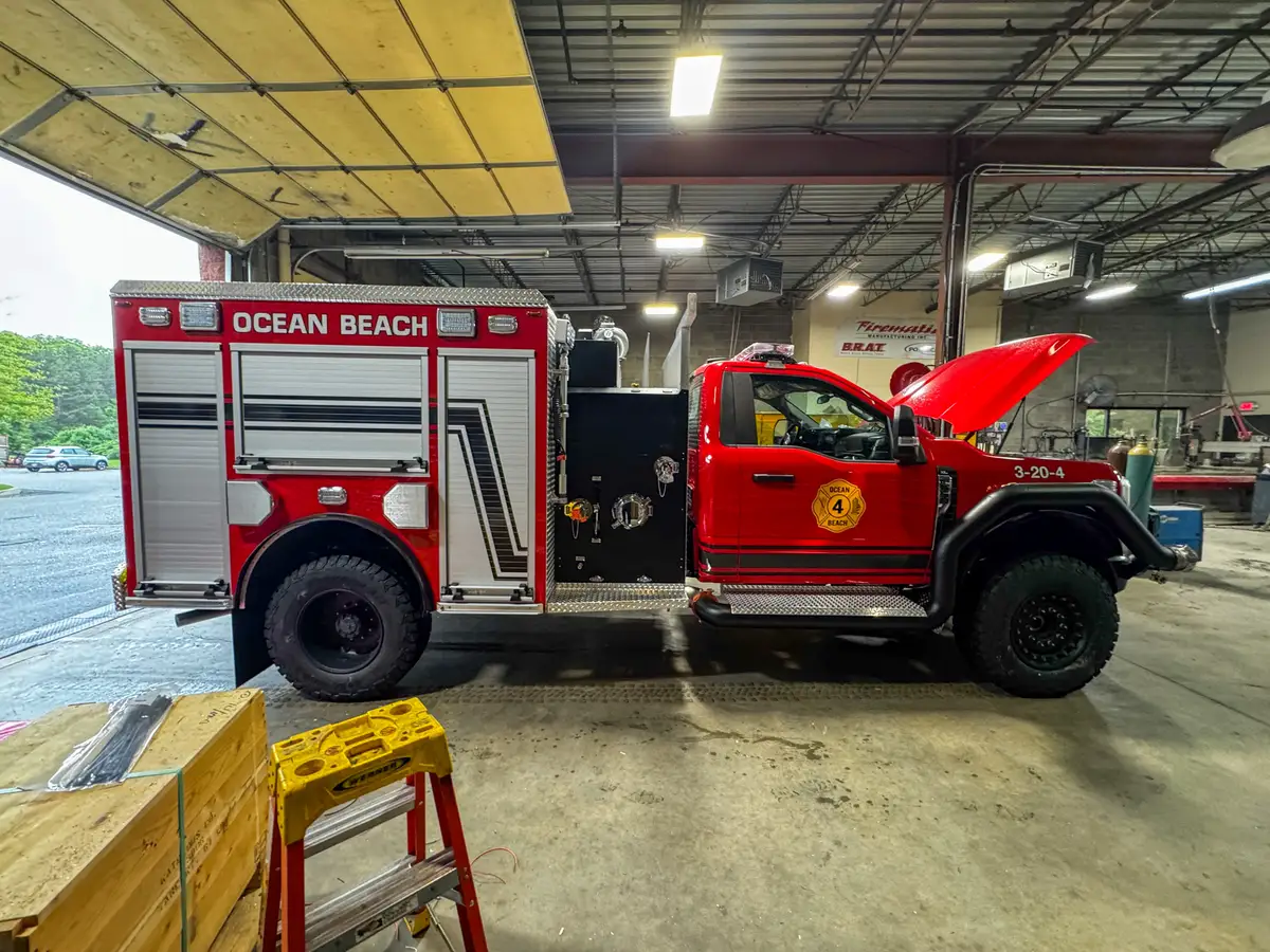 Open compartment with unfinished interior surfaces, photo 69 of 179.