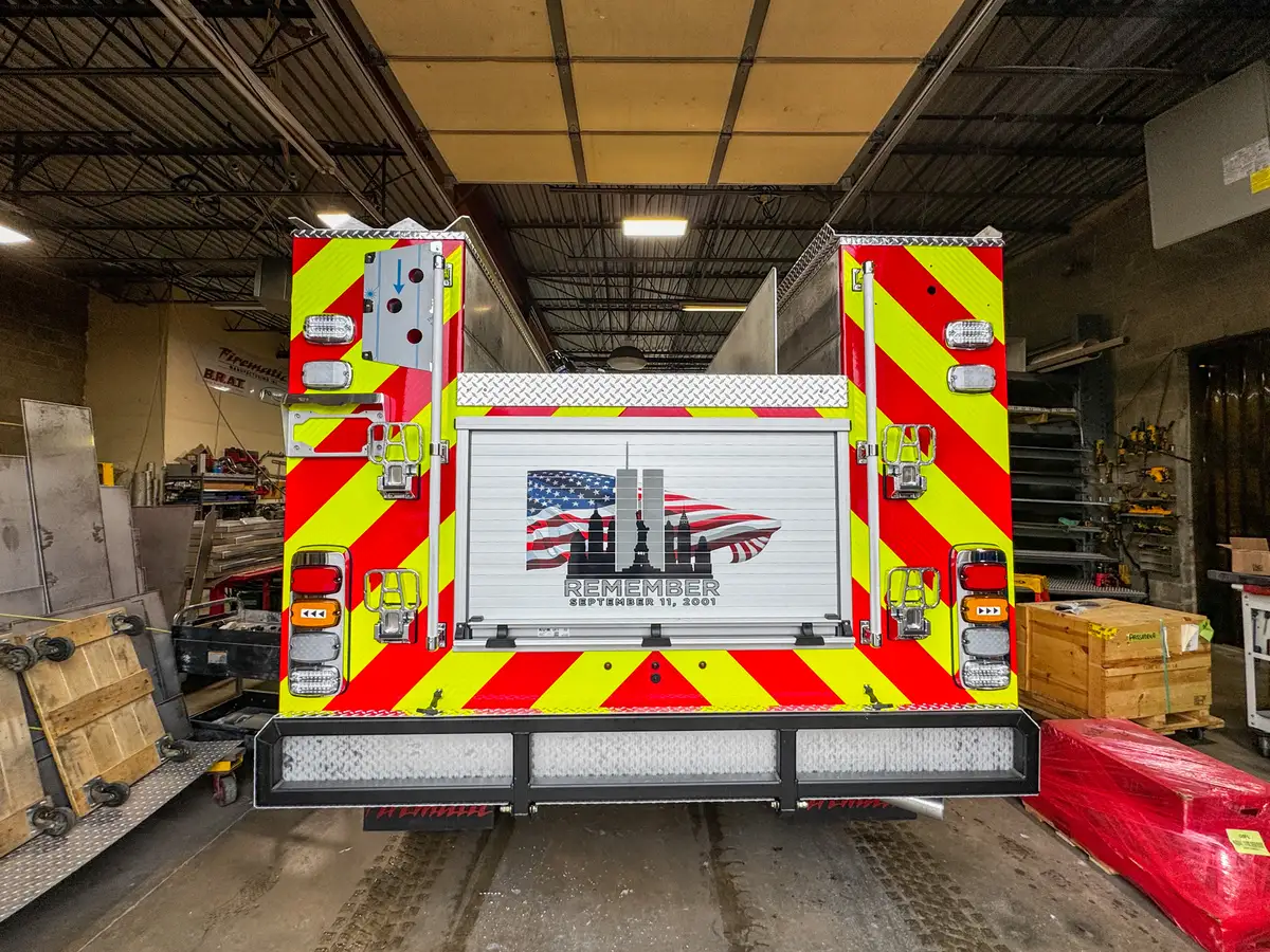 Cab interior during upfit with exposed wiring, photo 75 of 179.