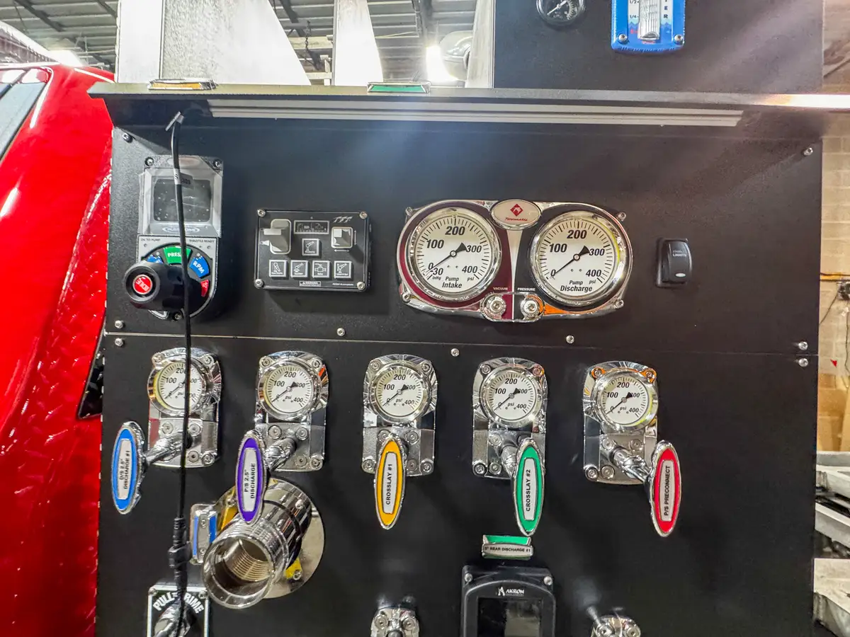 Compartment framing and shelves during fabrication, photo 117 of 179.