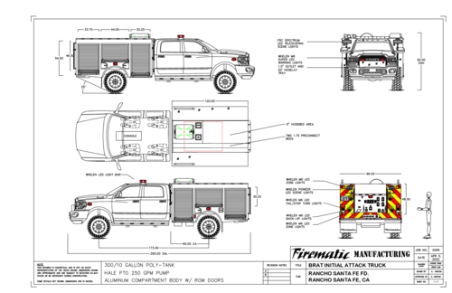 Drawing preview for Initial Attack Truck