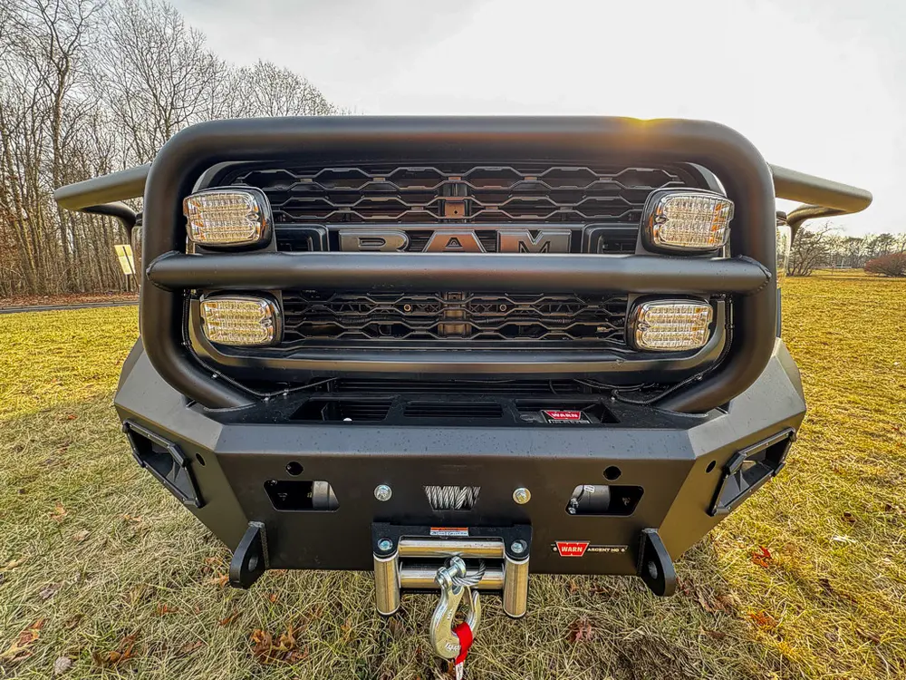 Red brush truck exterior or equipment detail, photo 10 of 97.