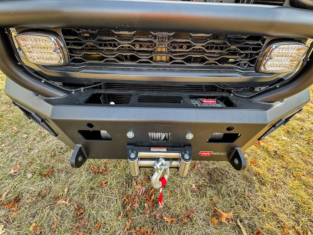 Red brush truck exterior or equipment detail, photo 11 of 97.