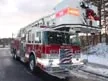 Tower ladder truck front-left exterior profile duplicate angle
