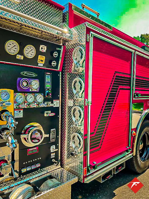 Pierce Enforcer Pumper exterior view, photo 17 of 46