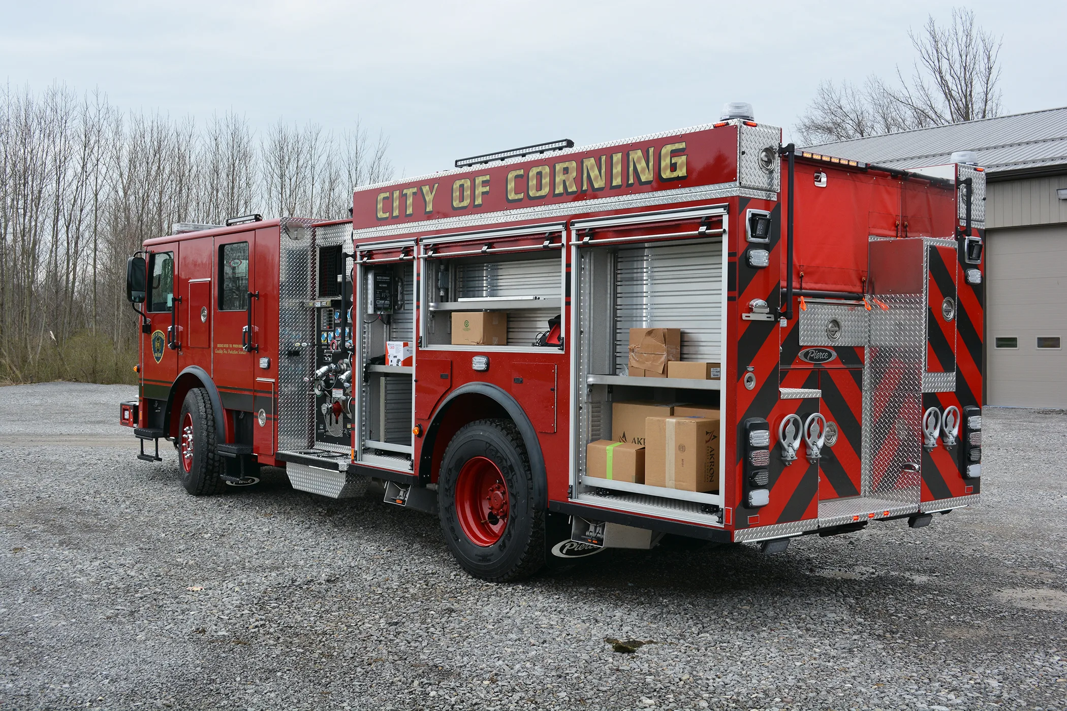 Pierce Enforcer Pumper exterior view, photo 11 of 30