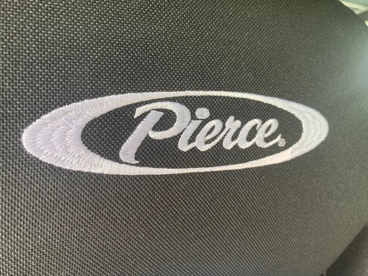 Dashboard radio stack close-up with two communication units