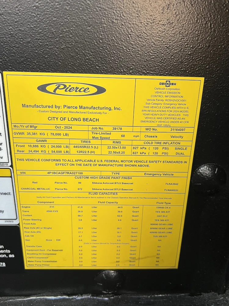 Pierce Velocity Aerial exterior view, photo 49 of 51